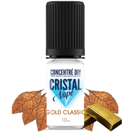 Arôme Classic gold - Cristal vape