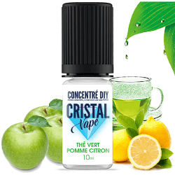 Arôme The vert pomme citron - Cristal vape