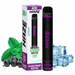 Vape Pen CBD Blackcurrant Menthol - Haze Bar