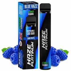 Vape Pen Blue Razz - Haze Bar