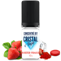 Arôme Mister fraise - Cristal vape