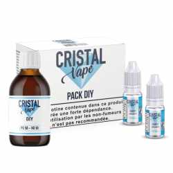 Pack DIY 100ml 50/50 - Cristal vape