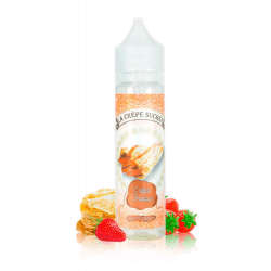 Crêpe fraise 50ml - La crêpe sucrée