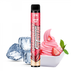 Vape Pen Strawberry Ice Cream - Cristal Puff
