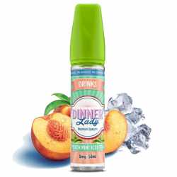 Peach Mint Iced Tea 50ml 0% sucralose   - Dinner Lady
