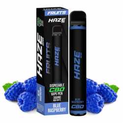 Vape Pen Blue Raspberry - Haze Bar