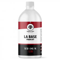 Base 70/30 1 litre - Cristal Vape