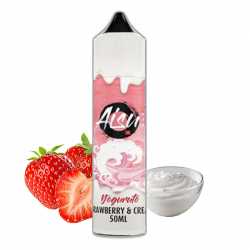 Aisu Yoguruto Strawberry & Cream Zero Ice 50ml - Zap Juice