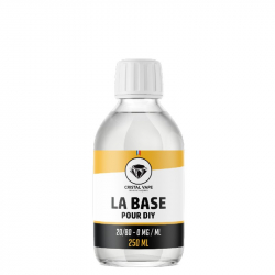 Base 20/80 250ml - Cristal vape