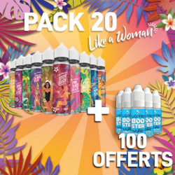 Pack 20 Like A Woman + 100 Boosters Offerts