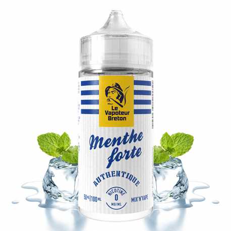 Menthe forte 100ml - Le vapoteur breton