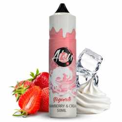 Strawberry & cream 50ml - Aisu by zap juice