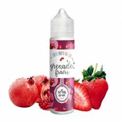 Grenade Fraise 50ml - Le Coq Qui Vape