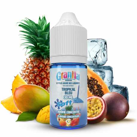 Concentré Tropical Bleu Soft 30ml - Granita