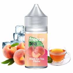 Concentré Black Ice Tea Pêche 30ml Freeze Tea - Made InVape