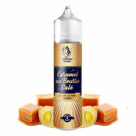 Caramel beurre salé 50ml - Le vapoteur breton