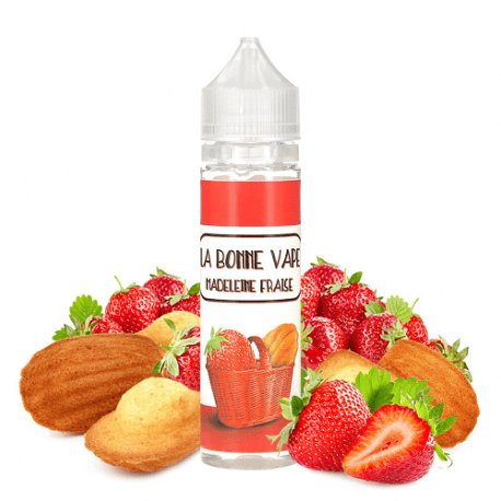 Madeleine fraise 50ml - La bonne vape