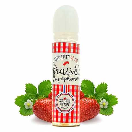 Fraise Symphonie 50ml - Le Coq qui Vape