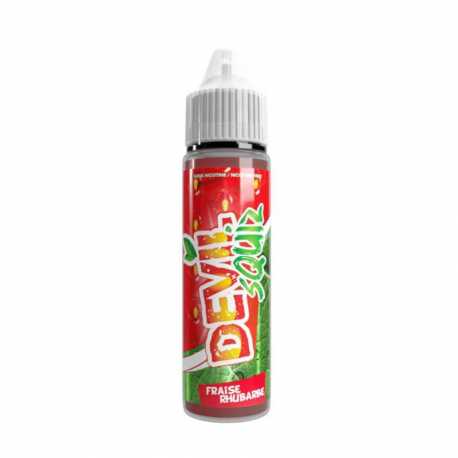 Fraise Rhubarbe 50ML - Devil Squiz