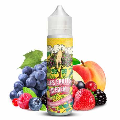 Fruits Rouges Pêche Raisin 50ml - Fruits d'Eden