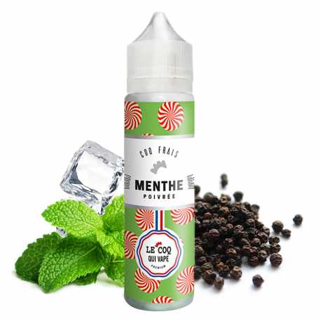 Menthe Poivrée 50ml Coq Frais - Le Coq Qui Vape