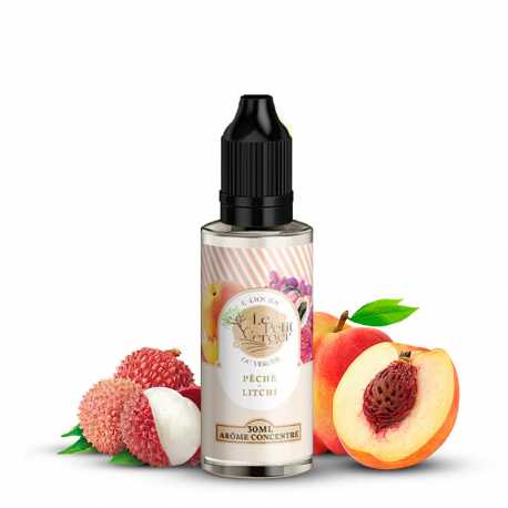 Concentré Pêche Litchi 30ml - Le Petit Verger