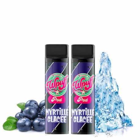 Cartouche Myrtille Glacée - Pack de 2 - WPuff Pods