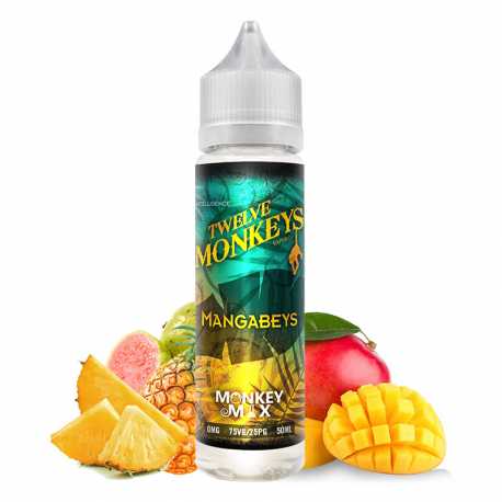 E-liquide Mangabeys 50ml - Twelve Monkeys