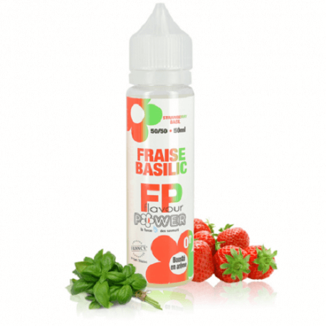 Fraise basilic 50ml - Flavour power