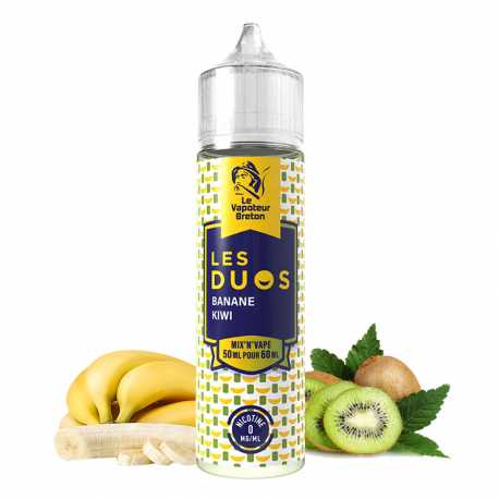 Banane kiwi 50ml - Le vapoteur breton