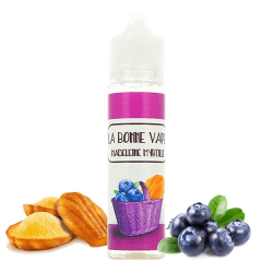 Madeleine myrtille 50ml - La bonne vape