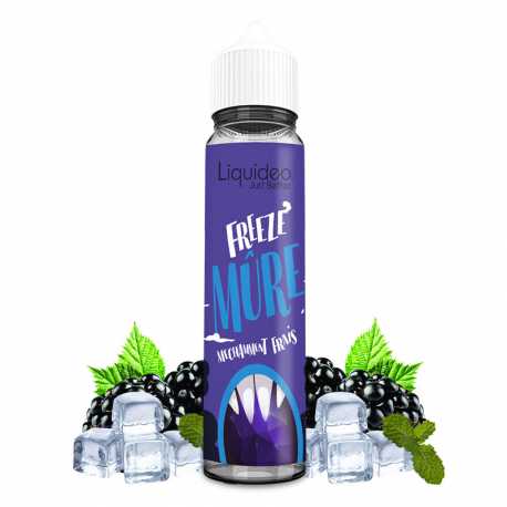 Freeze mûre 50ml - Liquideo