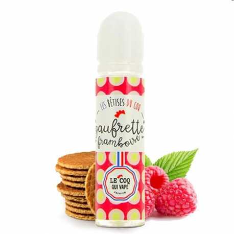 Gaufrette Framboise 50ml - Le Coq qui Vape