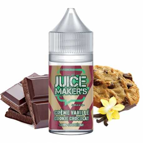 Concentré Crème Vanille Cookie Chocolat 30ml - Made In Vape