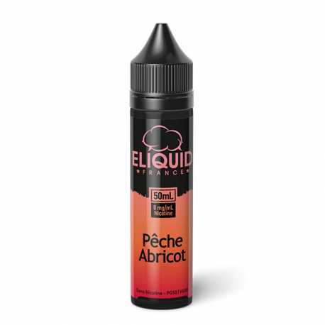 Pêche Abricot 50ml - Eliquid France