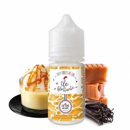 Concentré Île Flottante 30ml - Le Coq Qui Vape