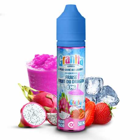 Fraise Fruit du Dragon 50ml Granita - Alfaliquid