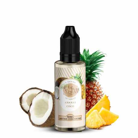 Concentré Ananas Coco 30ml - Le Petit Verger