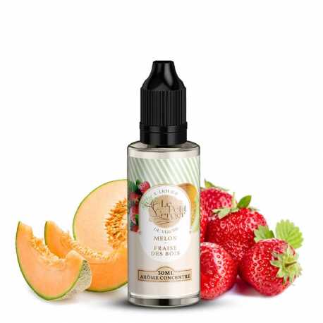 Concentré Melon Fraise des Bois 30ml - Le Petit Verger