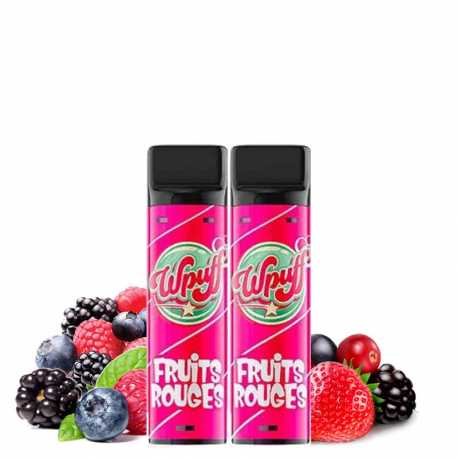 Cartouche Fruits Rouges - Pack de 2 - WPuff Pods 2.0