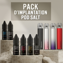 Pack d'implantation Pod Salt + 30 Smokclipp Offerts