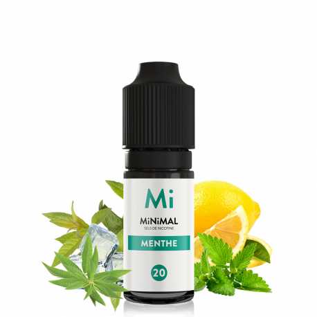 E-liquide sel de nicotine Menthe - Minimal