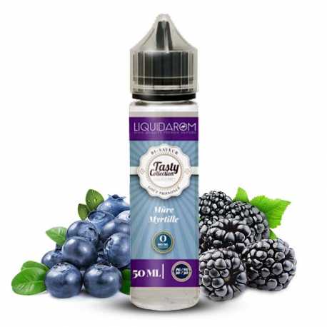 E-liquide Mûre Myrtille 50ml - Tasty Collection