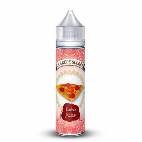 Crêpe fraise 50ml - La crêpe sucrée