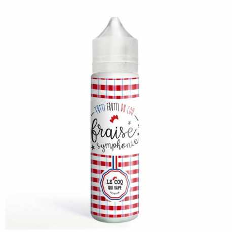 Fraise Symphonie 50ml - Le Coq qui Vape