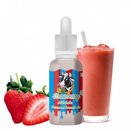 Concentré Strawberry Milkshake 30ml - Eco Vape