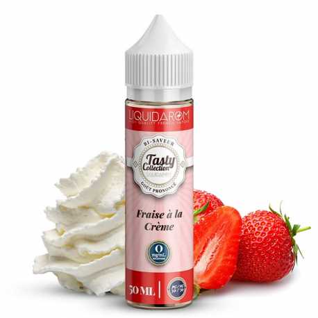 Fraise à la Crème 50ml - Tasty Collection