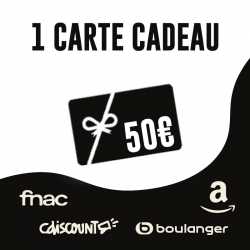 Carte Cadeau 50€