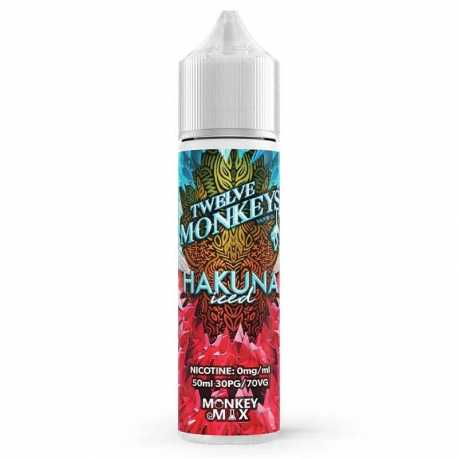 E-liquide Hakuna iced 50ml - Twelve Monkeys