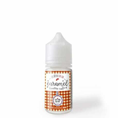 Concentré Caramel Beurre Salé 30ml - Le Coq qui Vape